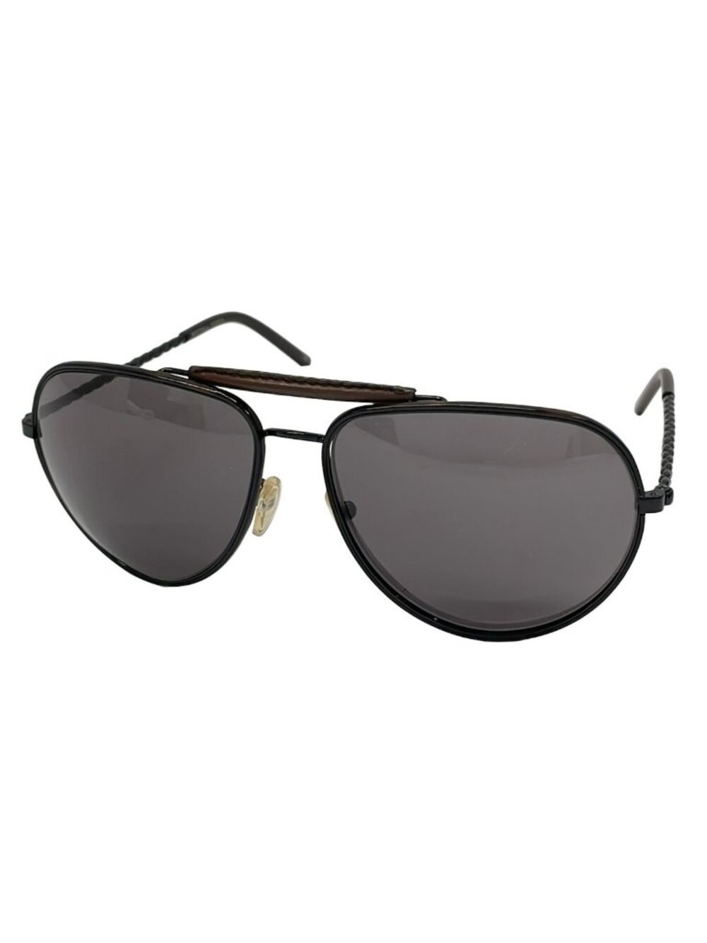Bottega Veneta Sunglasses BV 49 S Dark Gray Black Brown Eyewear
